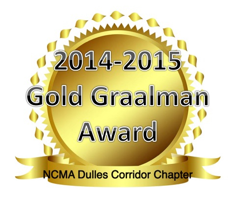 The Chapter Receives the Gold Graalman for the 2014-2015 Program Year